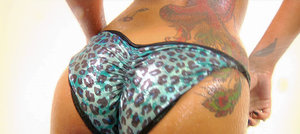 18 year old girl Nicole Ray showing off her tits and twat on golf course